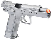 Cybergun Tanfoglio Licensed Limited Edition Custom Airsoft GBB Pistol by KWC (Model: Pistol / Silver)