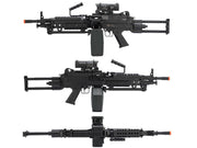 Cybergun FN Licensed M249 MINIMI "Featherweight" Airsoft Machine Gun (Model: Para / <350 FPS / Add 2500rd Box Magazine)