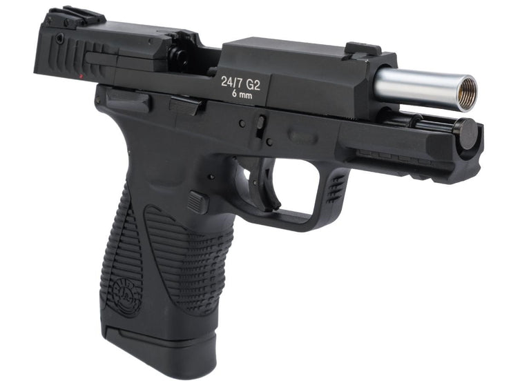 Taurus Licensed 24/7 G2 CO2 Gas Blowback Airsoft Pistol by KWC / Cybergun (Model: 328 FPS / Black)