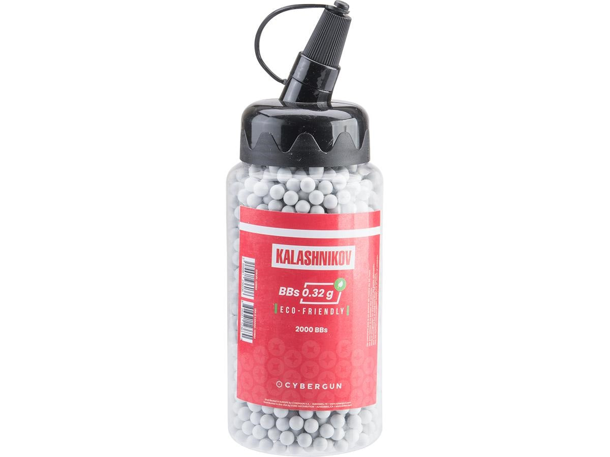 Kalashnikov Licensed Eco-Friendly Biodegradable Precision Airsoft BBs (Weight: 0.32g / 2000)
