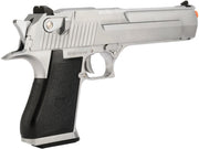 WE-Tech Desert Eagle .50 AE Full Metal Gas Blowback Airsoft Pistol by Cybergun (Gold Tiger stripe / CO2)