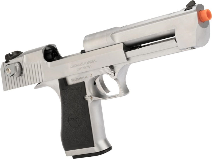 WE-Tech Desert Eagle .50 AE Full Metal Gas Blowback Airsoft Pistol by Cybergun (Gold Tiger stripe / CO2)