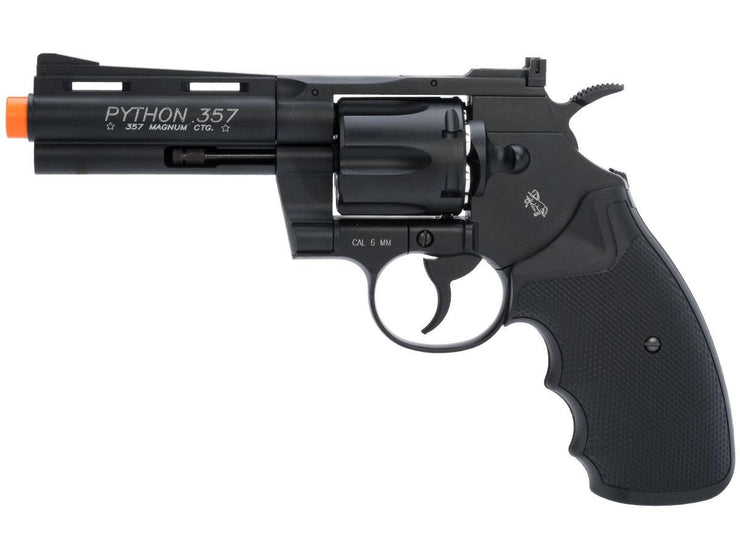 Colt Python Full Metal .357 Magnum High Power Airsoft CO2 Revolver by Cybergun (Length: 4" / High Power)