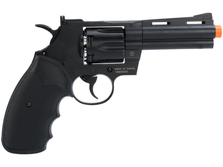 Colt Python Full Metal .357 Magnum High Power Airsoft CO2 Revolver by Cybergun (Length: 4" / High Power)