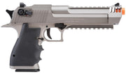 Cybergun Magnum Research Licensed Desert Eagle L6 Semi Auto CO2 Gas Blowback Airsoft Pistol by KWC (Color: Stainless Cutlass)