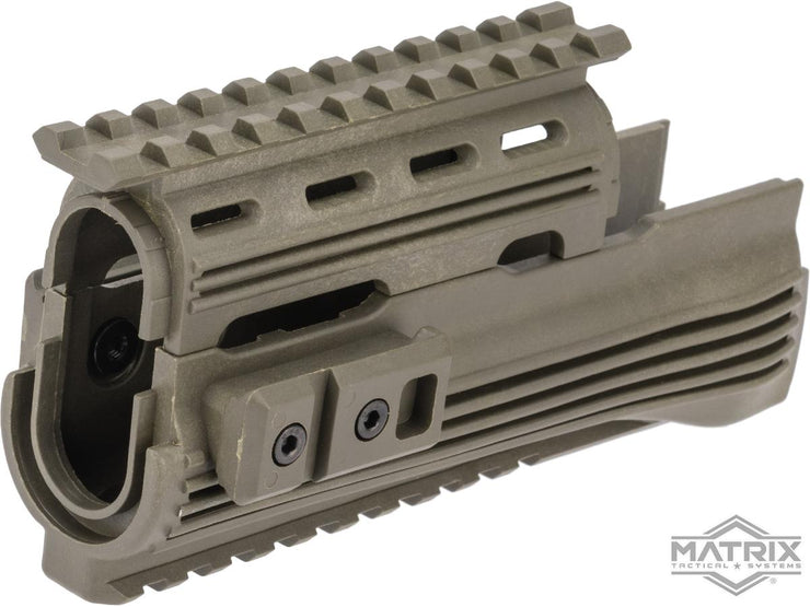 Matrix Desert Storm AK47 Railed Handguard / AK47 Grip Set