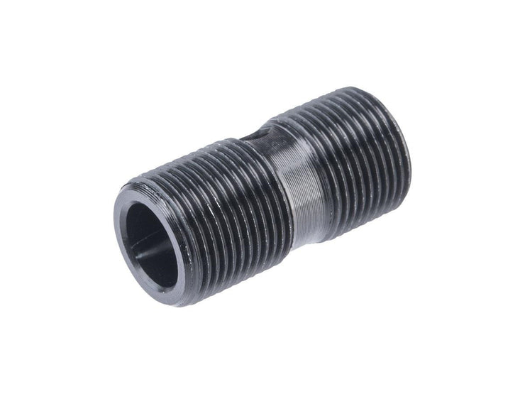 Cyma Aluminum Airsoft Thread Adapter for Internally Threaded Outer Barrels (Model: 14mm- to 14mm-)