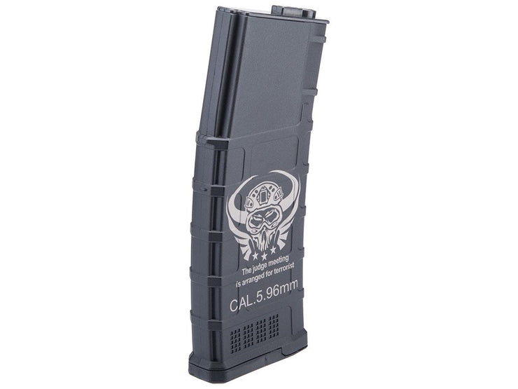 CYMA 220rd Mid-Cap Laser Etched Polymer Magazine for M4/M16 Series Airsoft AEG Rifles