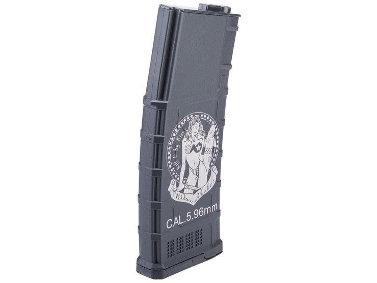 CYMA 220rd Mid-Cap Laser Etched Polymer Magazine for M4/M16 Series Airsoft AEG Rifles