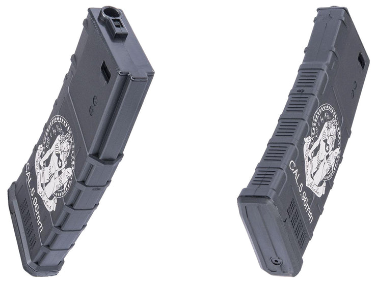 CYMA 220rd Mid-Cap Laser Etched Polymer Magazine for M4/M16 Series Airsoft AEG Rifles
