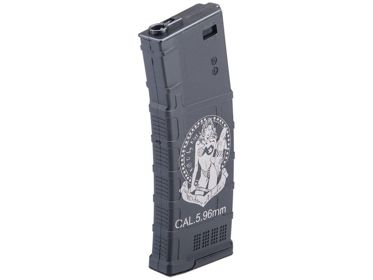 CYMA 220rd Mid-Cap Laser Etched Polymer Magazine for M4/M16 Series Airsoft AEG Rifles