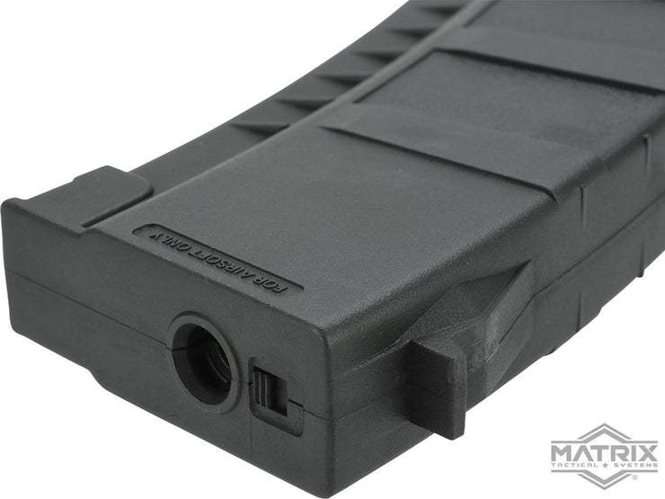 Blue Box AK 155rds Midcap for AK Style Airsoft AEGs ( Black)