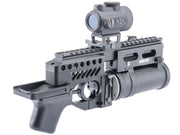 Double Bell GP-25 40mm Grenade Launcher for AK Series Airsoft Rifles w/ Grenade Shell (Model: Handheld Kit)