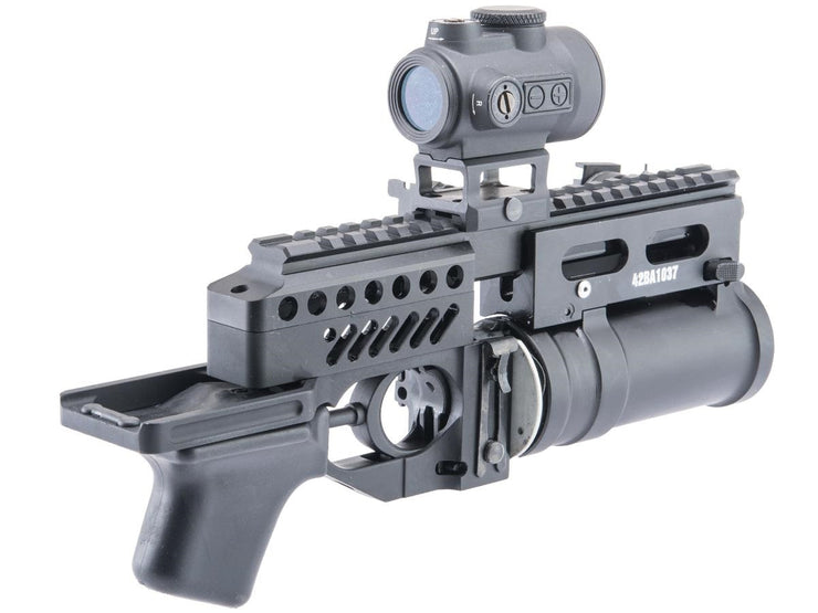 Double Bell GP-25 40mm Grenade Launcher for AK Series Airsoft Rifles w/ Grenade Shell (Model: Handheld Kit)