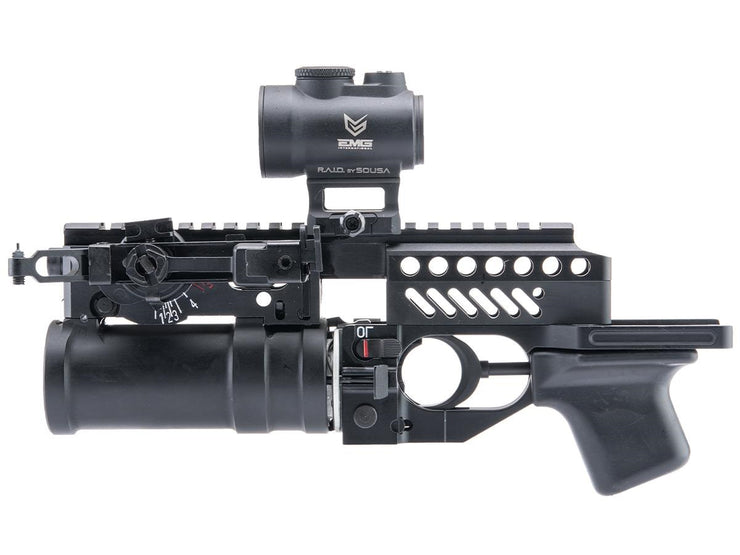 Double Bell GP-25 40mm Grenade Launcher for AK Series Airsoft Rifles w/ Grenade Shell (Model: Handheld Kit)