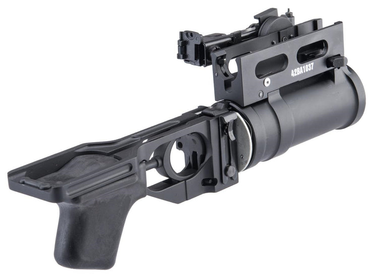Double Bell GP-25 40mm Grenade Launcher for AK Series Airsoft Rifles w/ Grenade Shell (Model: Launcher Only)