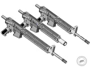 Daniel Defense Licensed Omega Rail System for Airsoft AEG by Madbull