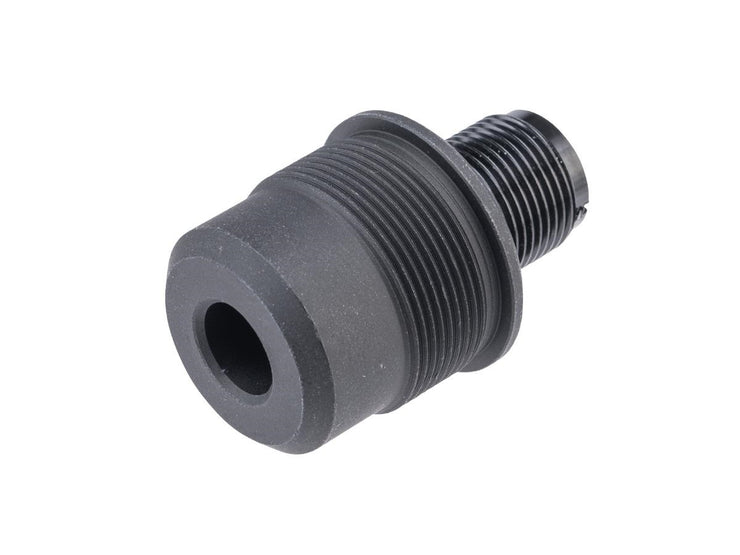 Double Eagle 14mm CCW Barrel Adapter for Sportline M40A3 Series Airsoft Sniper Rifles