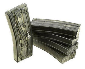 ARES 140rd Translucent M4 Mid-Cap Magazine for AEG Rifles (Package: 5 Pack)