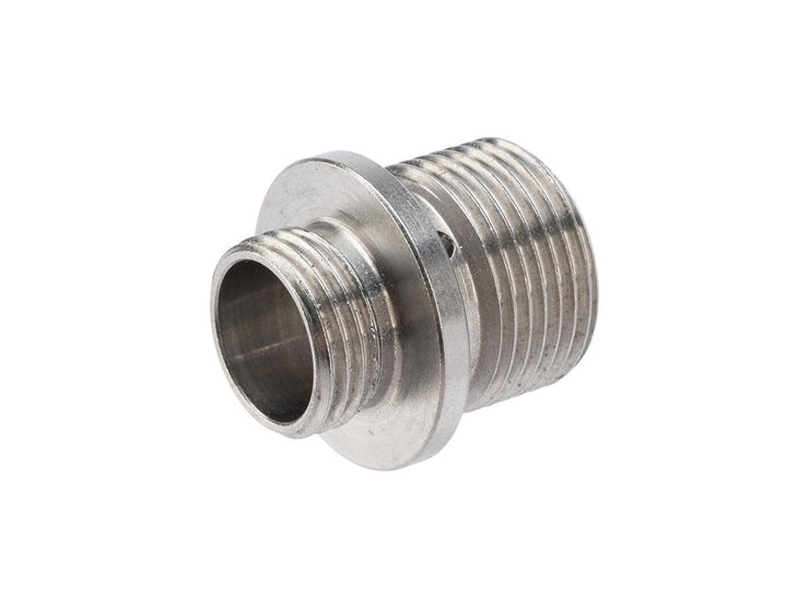 Dynamic Precision CNC Stainless Steel Threaded Suppressor Adapter for TM Pistol Barrels