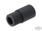 Matrix Aluminum 12mm Positive to 14mm Negative Airsoft Thread Adapter for Umarex MP7 AEG