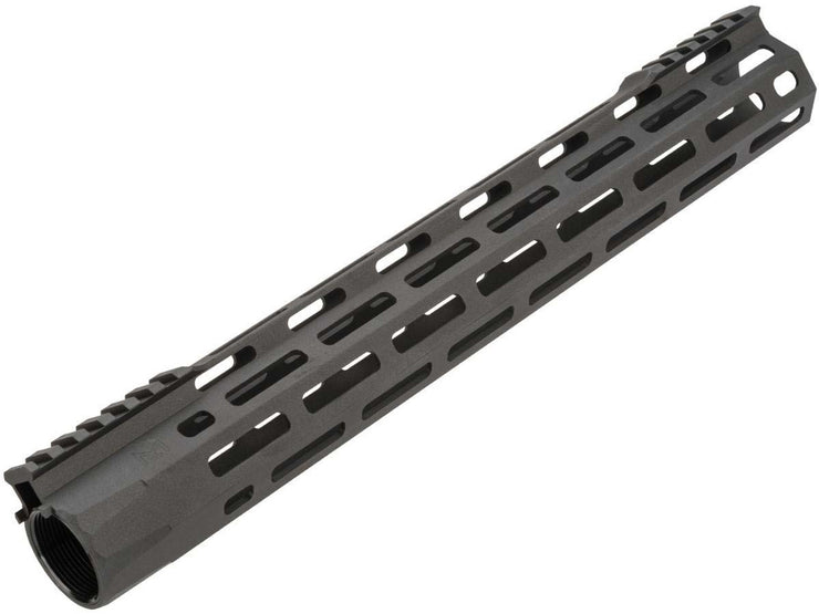 Dytac EVO Ultra Lite M-LOK Handguard for M4/M16 Series Airsoft AEGs (Color: Black Cerakote / 13.7")