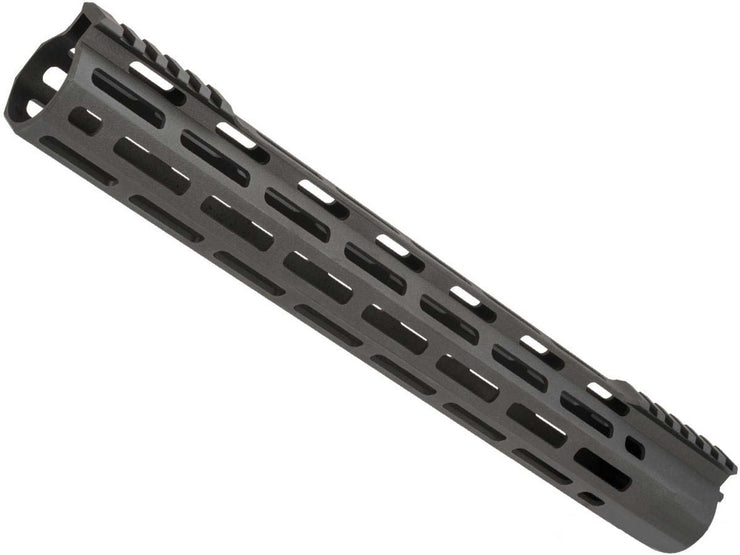 Dytac EVO Ultra Lite M-LOK Handguard for M4/M16 Series Airsoft AEGs (Color: Black Cerakote / 13.7")