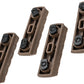 TMC Nylon Fiber Picatinny M-LOK Rail Section (1 pc)