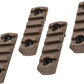 TMC Nylon Fiber Picatinny M-LOK Rail Section (1 pc)