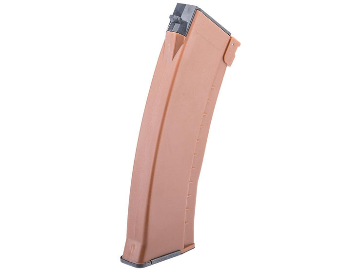 E&L Airsoft 120rd Mid-Cap Magazine for AK-74 Series Airsoft AEG Rifles (Bakelite Brown)