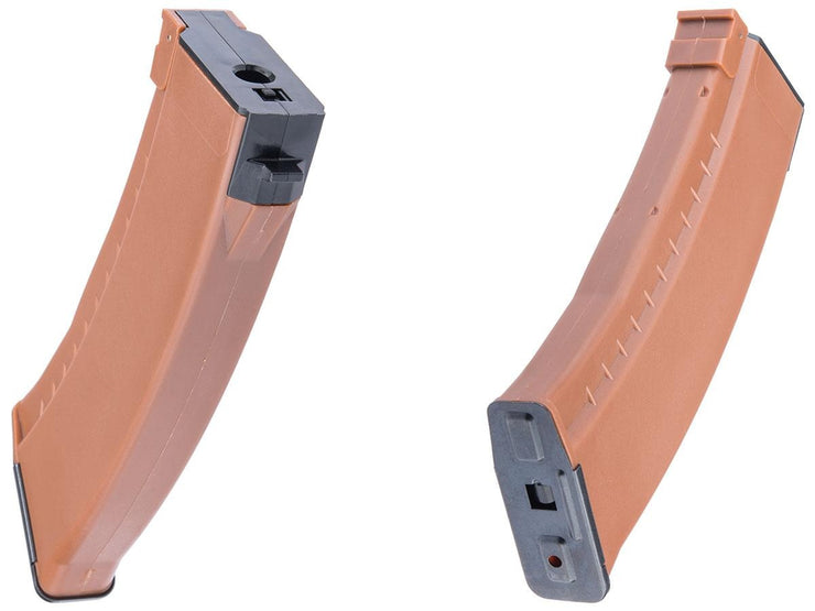 E&L Airsoft 120rd Mid-Cap Magazine for AK-74 Series Airsoft AEG Rifles (Bakelite Brown)