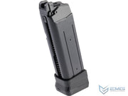 EMG 23rd Magazine F-1 Firearms GSF-19 / Glock G19 Airsoft GBB Magazine w/ Extended Baseplate (Model: Green Gas)