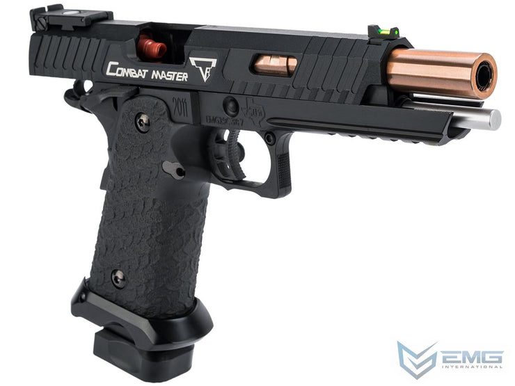 EMG STI / TTI Licensed JW3 2011 Combat Master Select Fire Full Auto Airsoft Training Pistol