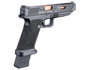 EMG Custom TTI JW2 Combat Master Slide + Ultimate GBB Frame Custom Airsoft Gas Blowback Pistol (Green Gas)