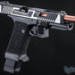 EMG Custom TTI JW2 Combat Master Slide + Ultimate GBB Frame Custom Airsoft Gas Blowback Pistol (Green Gas)