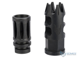 EMG x Falkor Crowned CNC Machined Steel Muzzle Brake (Model: Type A)