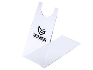 Evike.com Professional Acrylic Clear Gun Stand for Pistols & Hand Guns (Logo: EMG)