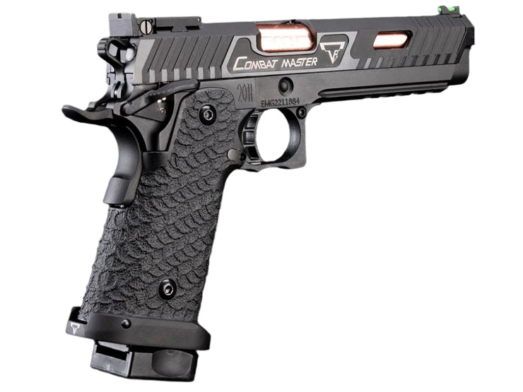 EMG TTI Licensed JW3 2011 Combat Master Select Fire Full Auto Airsoft Training Pistol (Gun Only)