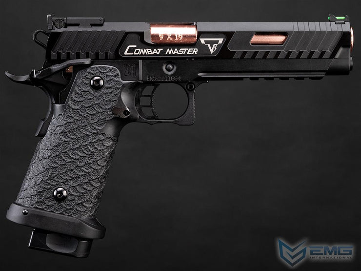 EMG TTI Licensed JW3 2011 Combat Master Select Fire Full Auto Airsoft Training Pistol (Gun Only)