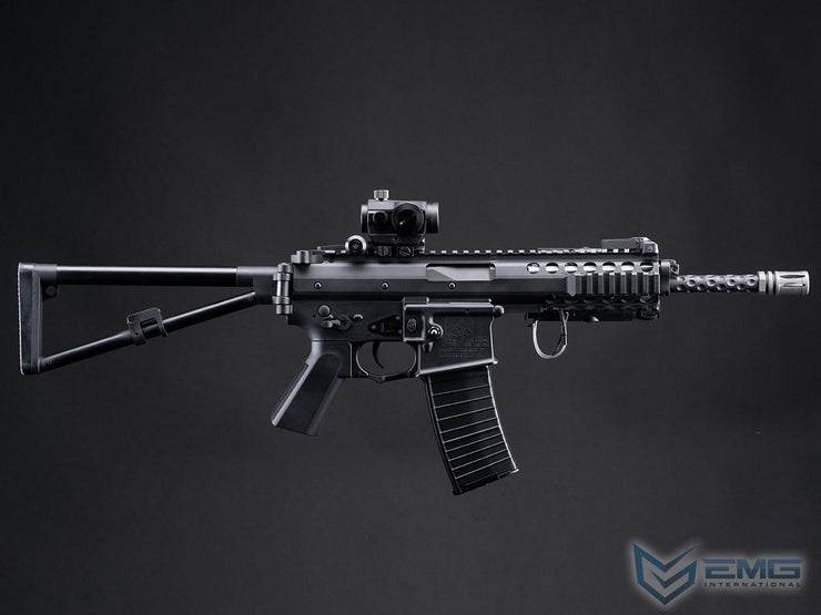 EMG Helios Knights Armament Corporation Delta PDW Sportsline Airsoft AEG Rifle w/ MOSFET (Color: Black / Picatinny / 350 FPS)