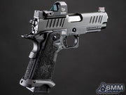 6mmProShop Staccato Licensed C2 Compact 2011 Gas Blowback T8 Airsoft Pistol (Color: Black / Green Gas / Gun Only)