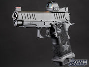 6mmProShop Staccato Licensed C2 Compact 2011 Gas Blowback T8 Airsoft Pistol (Color: Black / Green Gas / Gun Only)