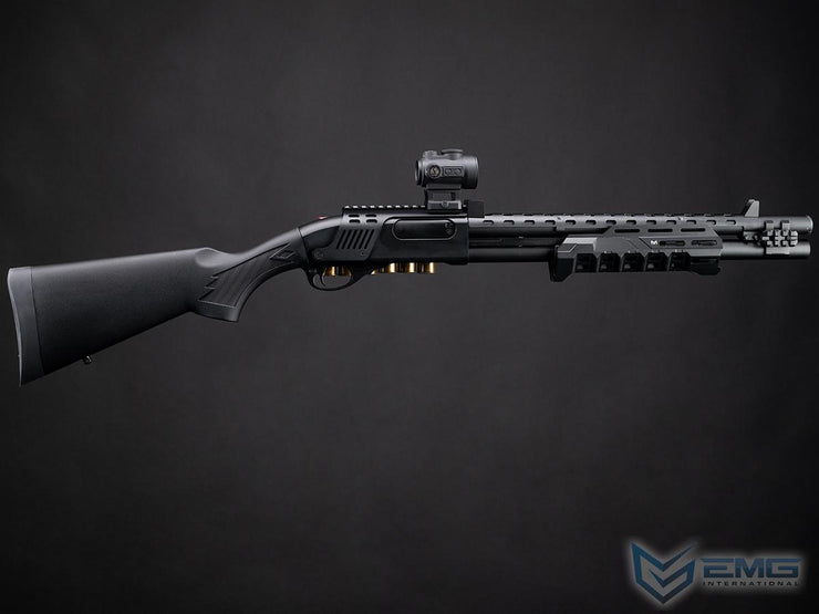 EMG Strike Industries Licensed M870 Gas Powered Pump Action Shotgun w/ M-LOK Handguard by Golden Eagle