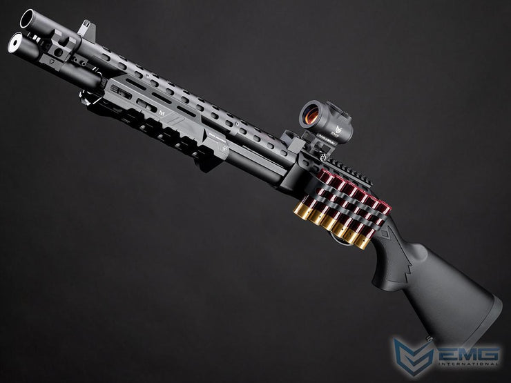 EMG Strike Industries Licensed M870 Gas Powered Pump Action Shotgun w/ M-LOK Handguard by Golden Eagle