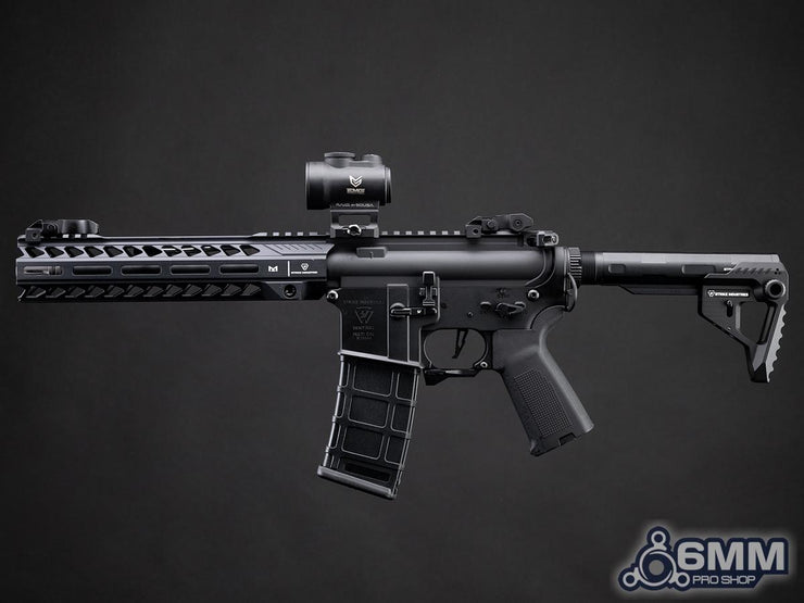 6mmProShop Strike Industries Licensed "Sentinel" M4 Airsoft AEG Rifle by E&C (10" GRIDLOK LITE)