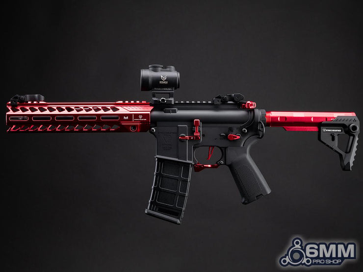 6mmProShop Strike Industries Licensed "Sentinel" M4 Airsoft AEG Rifle by E&C (10" GRIDLOK LITE)