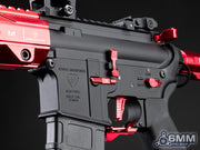 6mmProShop Strike Industries Licensed "Sentinel" M4 Airsoft AEG Rifle by E&C (10" GRIDLOK LITE)