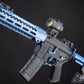 6mmProShop Strike Industries Licensed "Sentinel" M4 Airsoft AEG Rifle by E&C (10" GRIDLOK LITE)