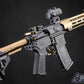 6mmProShop Strike Industries Licensed "Sentinel" M4 Airsoft AEG Rifle by E&C (10" GRIDLOK LITE)