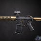 6mmProShop Strike Industries Licensed "Sentinel" M4 Airsoft AEG Rifle by E&C (10" GRIDLOK LITE)